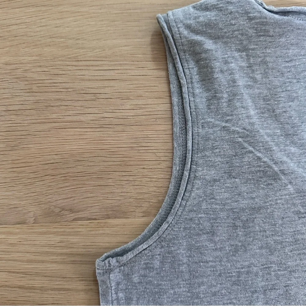 LA MADE - WOMEN'S TOP - SIZE SMALL - GREY - Picture 3 of 6